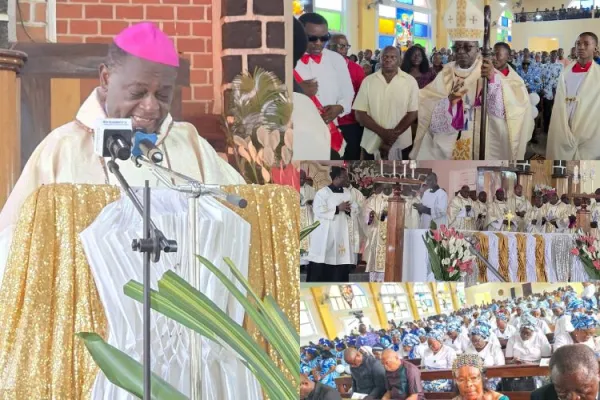 Bishop George Nkuo of Kumbo Catholic Diocese in Cameroon. Credit: Diocese of Buea