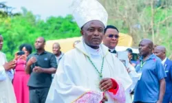 Bishop Prosper Baltazar Lyimo, Bishop of the newly created Diocese of Bariadi in Tanzania. credit: Garissa Cathedral Church/Facebook page.