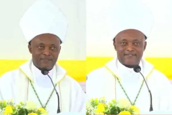 Bishop Prosper Baltazar Lyimo, Bishop of the newly created Diocese of Bariadi in Tanzania. Credit: Jugo Media Network
