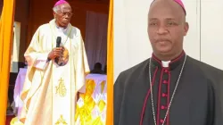 Bishop Norman King’oo Wambua (right) and Bishop Joseph Maluki Mwongela. Credit: ACI Africa/Courtesy Photo