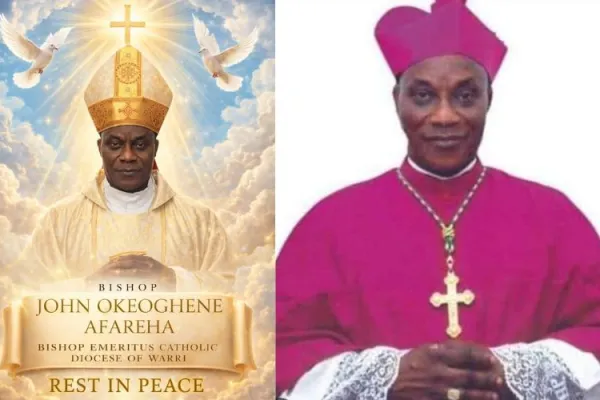 Late Bishop John Oke Afareha. Credit: Warri Diocese