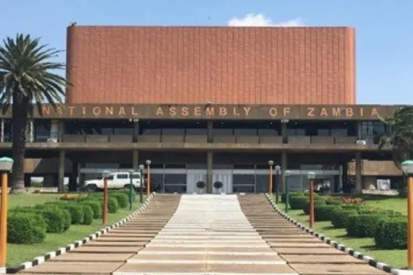 National Assembly of Zambia. Credit: Caritas Zambia