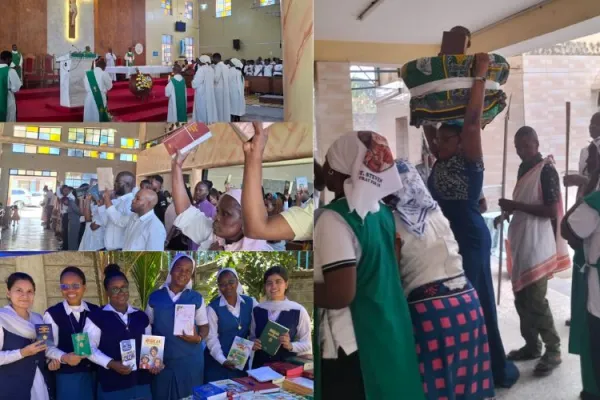 Sunday of the Word of God in Kenya's Catholic Archdiocese of Nairobi. Credit: Daughters of St. Paul/Nairobi/Kenya