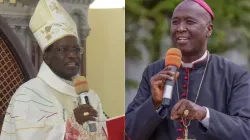 Bishop Dominic Kimengich (right) and Archbishop Martin Kivuva Musonde (left). Credit: ACI Africa