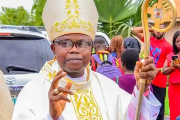 Bishop Callistus Chukwuma Valentine Onaga of Nigeria’s Enugu Catholic Diocese. Credit: Enugu Catholic Diocese