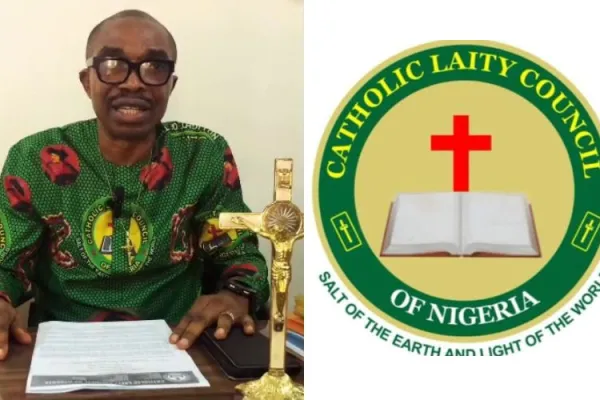 National President of the Catholic Laity Council of Nigeria (CLCN), Sir Ambrose Obioha. Credit: ACI Africa