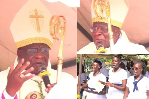 Bishop Mark Kadima Wamukoya of the Catholic Diocese of Bungoma. Credit: Amani Catholic Media