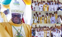Bishop John Baptist Attakruh of Ghana’s Catholic Diocese of Sekondi-Takoradi. Credit: Depsocom Sekondi - Takoradi