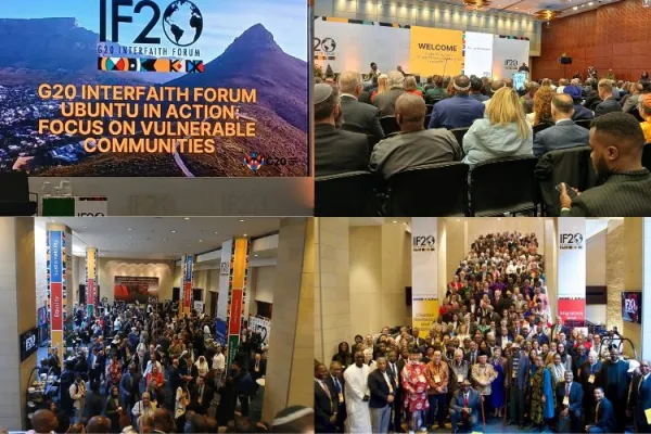 Catholic Sisters at Recent G20 Interfaith Forum in South Africa Thankful for Opportunity to Contribute to Global Issues