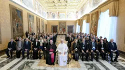 Pope Leo XIV meets with members of the Centesimus Annus Pro Pontifice Foundation and the Strategic Alliance of Catholic Research Universities on Dec. 5, 2025. / Credit: Vatican Media