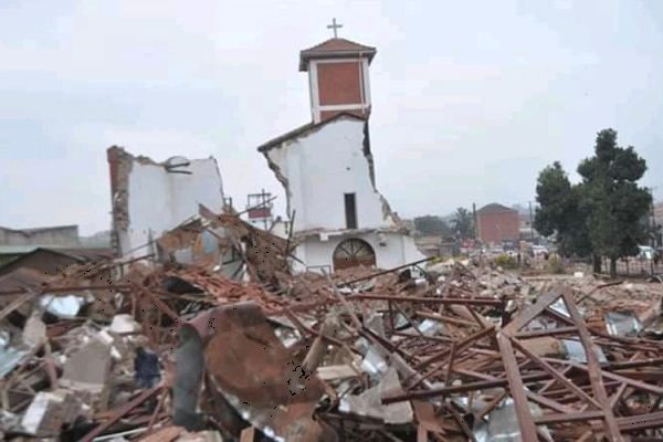 Repent, Catholic Archbishop Tells Invaders after Church Demolition in Uganda