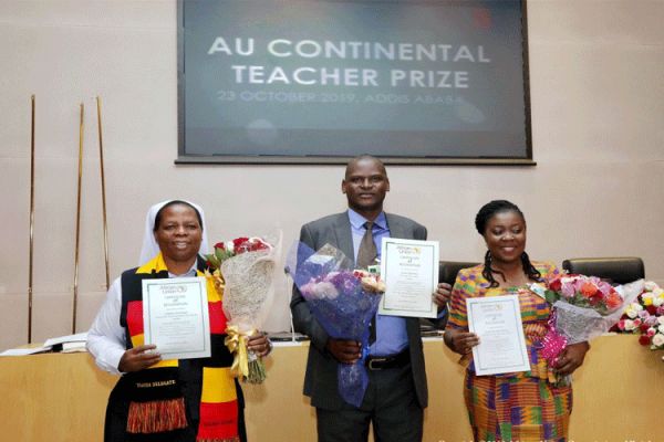 Ugandan Nun, Kenyan Catholic among Winners of Inaugural AU Continental Teacher Prize