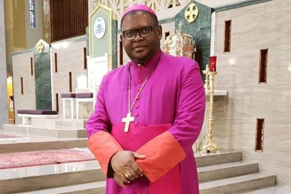 Bishop Michael Miabesue Bibi of Cameroon's Buea Diocese. Credit: Vatican Media
