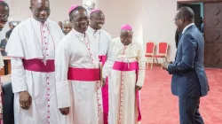 Catholic Bishops in Benin with President Patrice Talon.