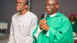 Bishop Matthew Kwasi Gyamfi and Honourable Alban S. K. Bagbin, Speaker of Ghana’s Parliament. Credit: Catholic Trends