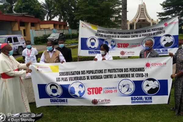 Caritas DR Congo Launches Campaign to “protect vulnerable groups” against COVID-19