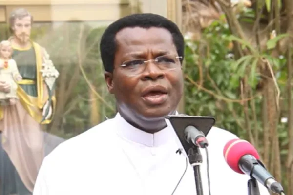 Fr. Théophile Akoha, Vicar General of the Catholic Archdiocese of Cotonou. Credit: Archdiocese of Cotonou