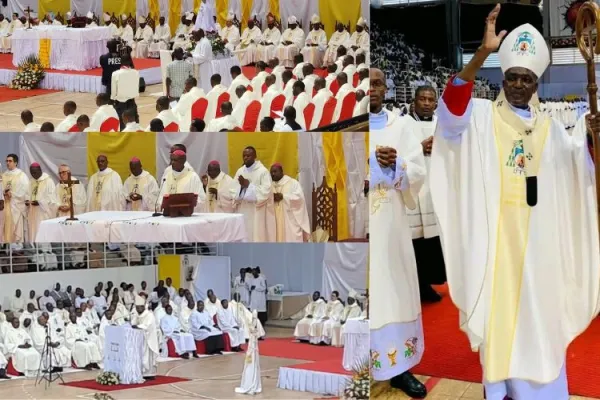 At Episcopal Anniversary, Angolan Spiritan Archbishop Urged “to be a constant instrument of unity”
