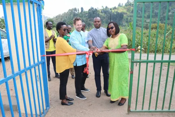 Caritas Rwanda Realizes “one stop site for community nutrition interventions” for Children in Partnership Initiative