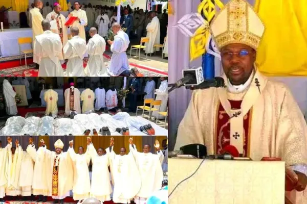 Prioritize Prayer, “friendship with God": Catholic Archbishop in Angola to Newly Ordained Priests, Deacons