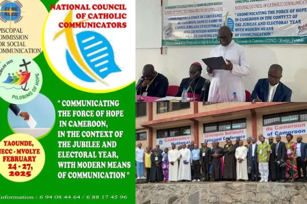 Cameroon’s Catholic Communicators Challenged “to be messengers of hope”