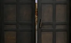 The pope closed the large bronze doors of St. Peter’s Basilica on Jan. 6, 2025, when the Jubilee of Hope concluded. | Credit: Vatican Media