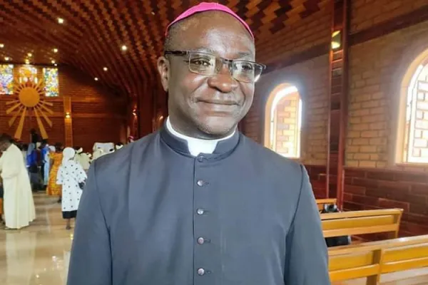 Mons. Ephrem Ndjoni, appointed Bishop of Gabon's Franceville Diocese on 25 July 2022. Credit: Franceville Diocese