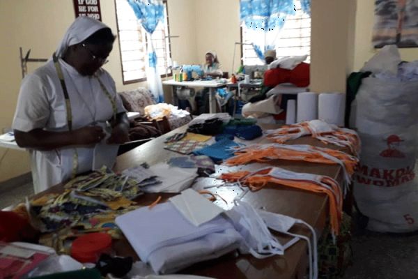 “Sewing of face masks for needy part of our Charism”: Ghana-based Order of Nuns