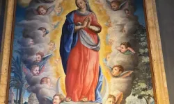 This image is preserved in the Church of San Vital, built in 386, in Rome. / Credit: Victoria Cardiel/EWTN News