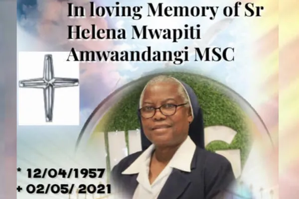 Namibian Nun with One-month Service at Bishops’ Conference Eulogized as Humble, Dedicated