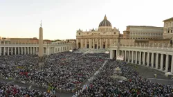 Thousands fill St. Peter’s Square for the Jubilee of Youth welcome Mass on July 29, 2025, at the Vatican. / Credit: Vatican Media