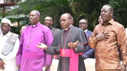 Religious leaders in Kenya during a meeting with opposition leader, Raila Odinga at his Karen home. Credit: Kenya Catholic Media Network/Facebook