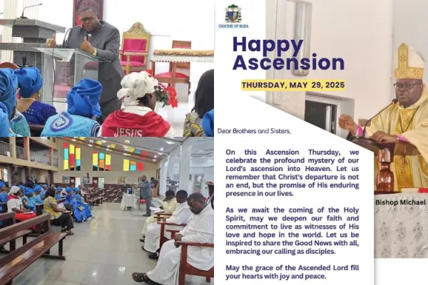 Christ’s Ascension Start of “His eternal reign, presence among us in new, profound way”: Catholic Bishop in Cameroon