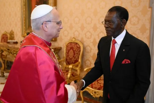 Catholic Church’s Role in Education, Healthcare Discussed at Pope Leo XIV’s Audience with Equatorial Guinean President