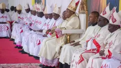 Members of the Association of Episcopal Conferences of Central Africa (ACEAC). Credit: Vatican Media