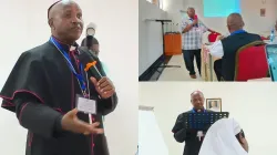 Bishop James Maria Wainaina Kungu, Chairman of the Commission for Liturgy of the Kenya Conference of Catholic Bishops (KCCB), addressing participants at the Annual Liturgy Convention. Credit: Sr. Olga Massango