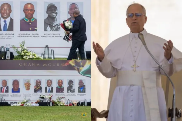 Pope Leo XIV Expresses Spiritual Closeness with Families of Helicopter Crash Victims in Ghana