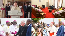 Pietro Cardinal Parolin landed at the President Melchior Ndadaye International Airport in Bujumbura on Tuesday, 12 August 202,5 for a weeklong pastoral visit. Credit: Radio Maria Burundi