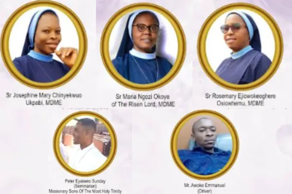 Prayer Appeal for “safe release” of 3 Nuns, Seminarian Abducted from Nigerian Diocese