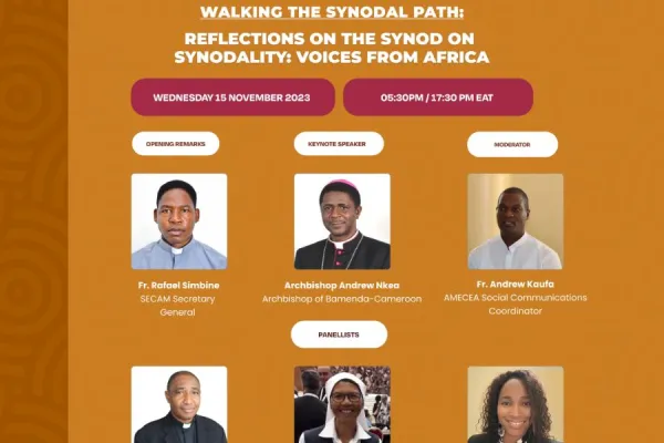 African Delegates to Share Experience, Lessons from Synod on Synodality in Planned Webinar