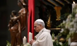 Pope Leo XIV celebrates Mass in St. Peter’s Basilica for the 30th World Day of Consecrated Life on Feb. 2, 2026. | Credit: Vatican Media