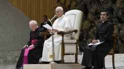 “Use technology wisely, but don’t let technology use you,” Pope Leo XIV said during his address to hundreds of university students gathered in the Vatican’s Paul VI Hall on Oct. 30, 2025. / Credit: Vatican Media