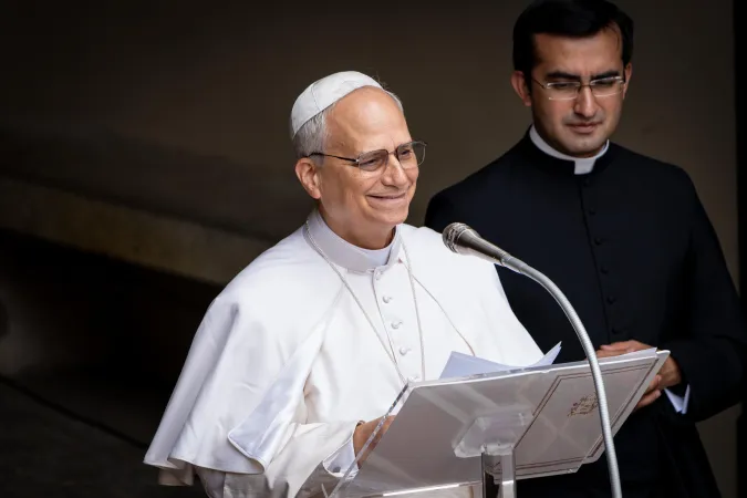 Pope Leo XIV prayed the Angelus on a warm but cloudy July 13, 2025, at the midpoint of his two-week stay for a summer break on the papal estate of Castel Gandolfo.