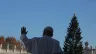Pope Leo XIV waves to pilgrims gathered in St. Peter’s Square during his Wednesday general audience on Dec. 10, 2025. / Credit: Daniel Ibañez/EWTN News