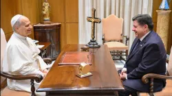 The Vatican did not release any details about what was discussed during the Nov. 19, 2025, meeting Pope Leo XIV held with Illinois Gov. JB Pritzker. / Credit: Photo courtesy of the Office of Gov. JB Pritzker