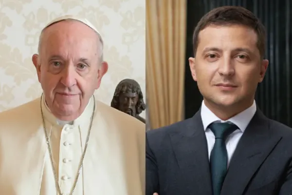 In Phone Call, Ukraine's President Thanks Pope Francis for Praying for His Country
