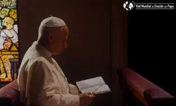 Official image of the “Pray with the Pope” campaign for January 2026. | Credit: World Prayer Network