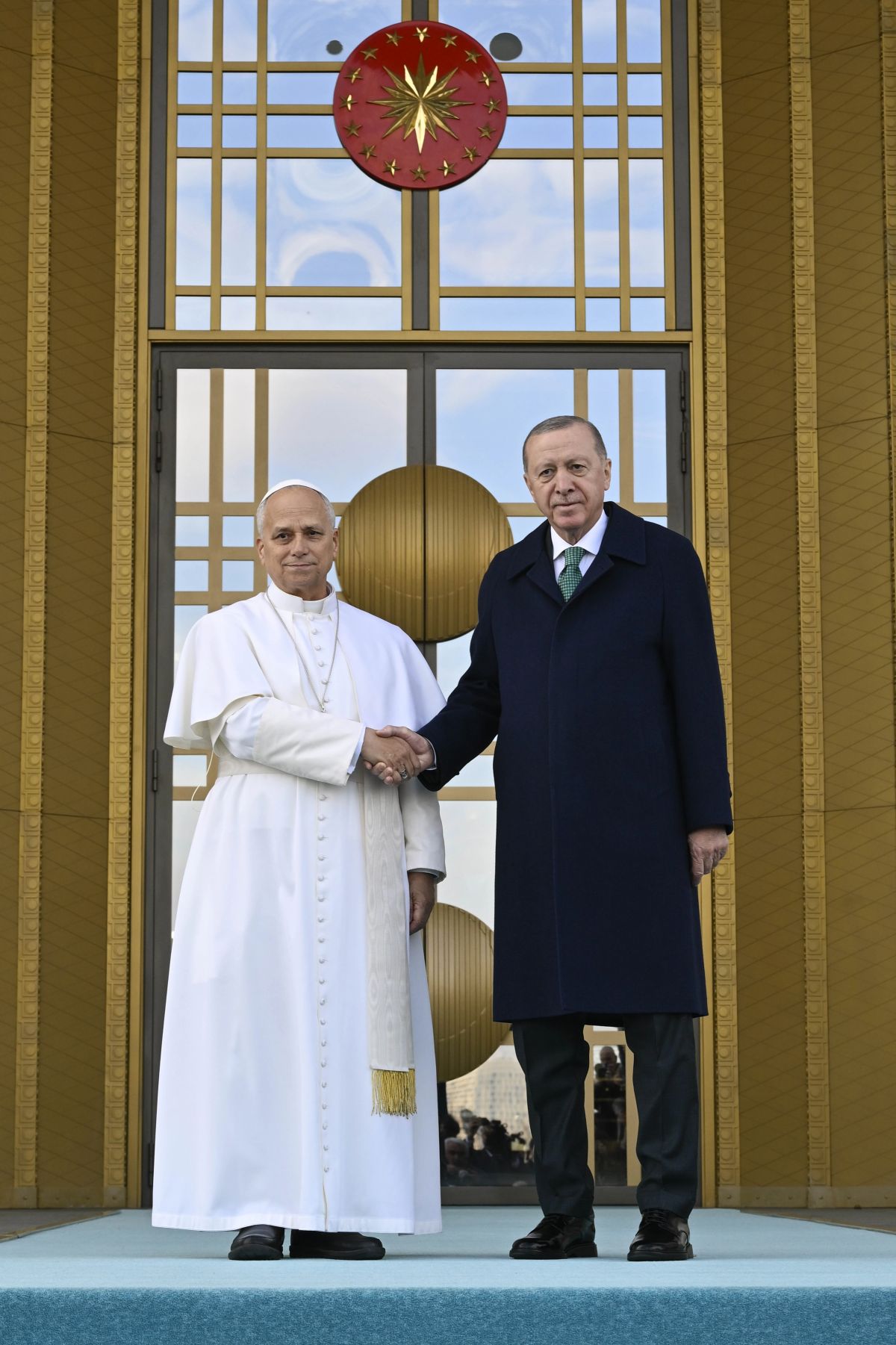 Pope Leo Denounces "might is right" in Address to Turkish Authorities