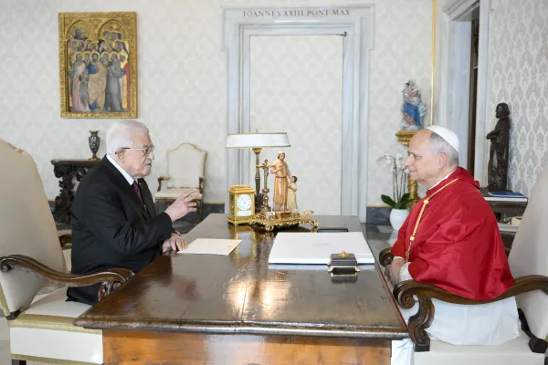 Pope Leo XIV Discusses Two-state Solution with Palestine’s President Mahmoud Abbas