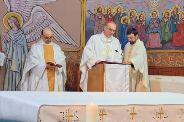 Gaza's Only Catholic Priest among Injured in Israeli Attack